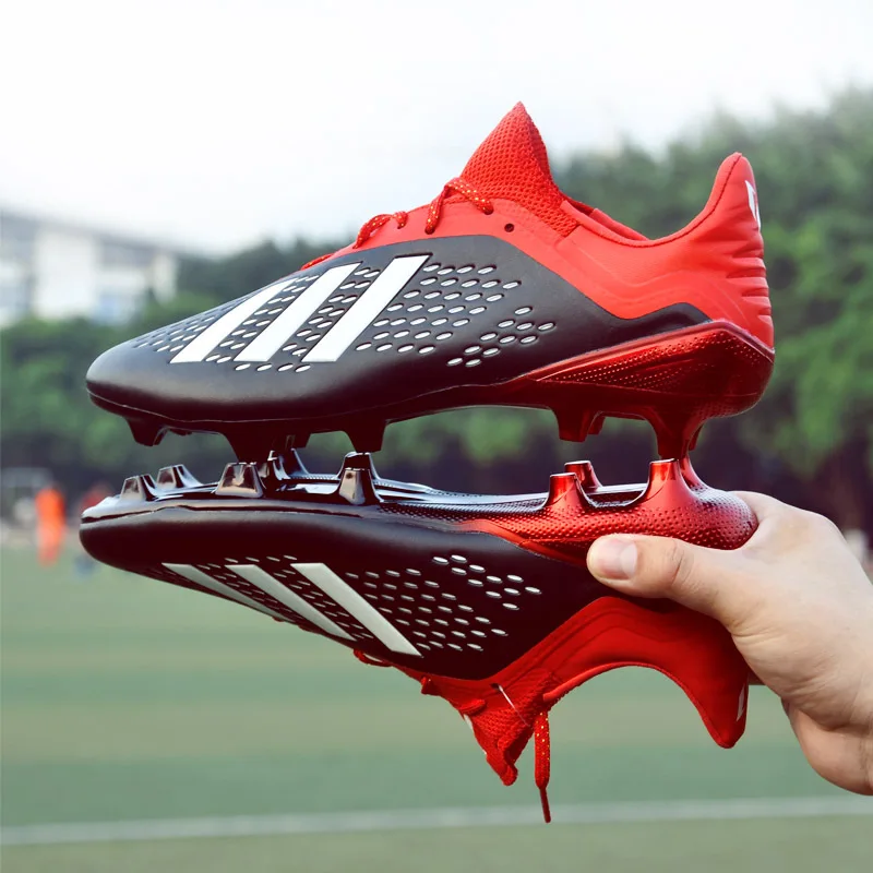 DAILOU Non-slip Wear-resistant Luminous Turf Football Shoes Male Spikes FG Training Broken Nail Soccer Cleats | Обувь