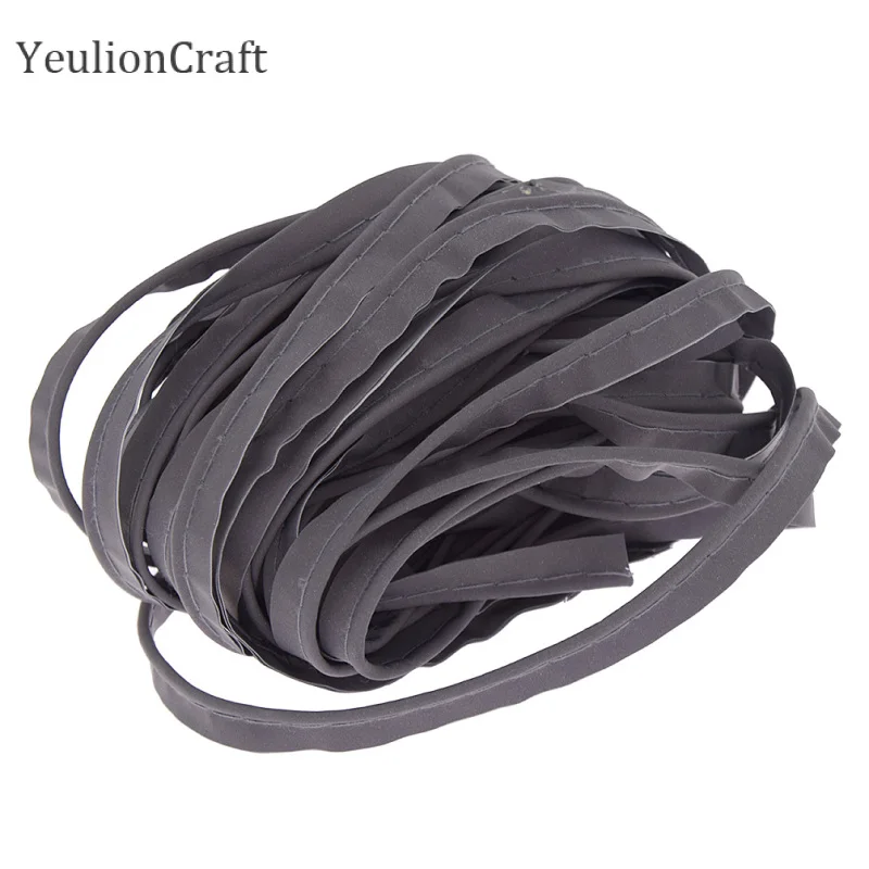 YeulionCraft 1000x1 см Ночная красочная светоотражающая полоска Радуга фантомный край полоска красота Светоотражающая Отделка одежды