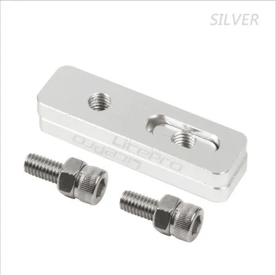 Silver 1 шт. litepro велосипед V тормоз Расширенный адаптер для велосипеда колесной набор/14 дюймов до 16 дюймов 406 451 - Цвет: Silver