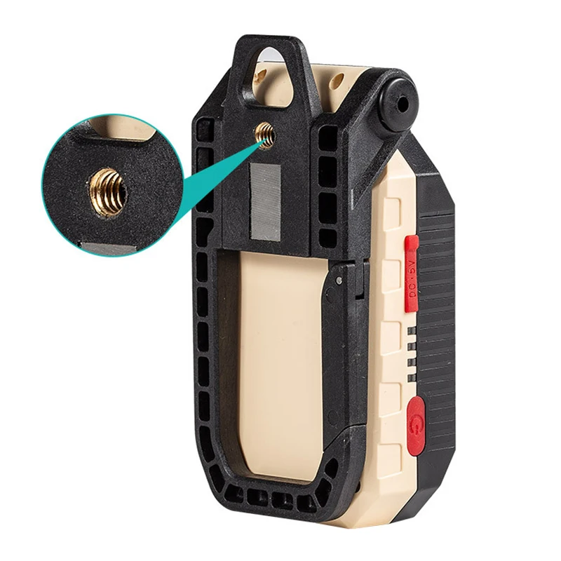 Переносной светодиодный рабочий светсветильник с USB-зарядкой и COB регулируемый