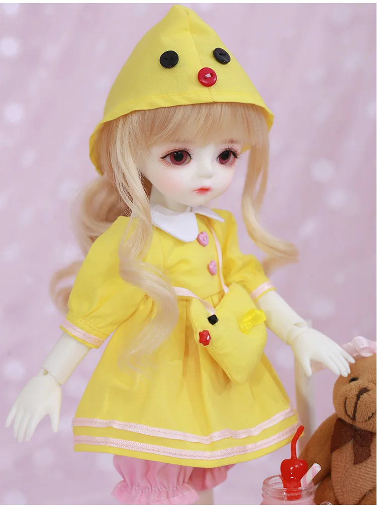 LinaChouchou хлопок конфеты крем bjd sd кукла для девочек День рождения Рождество Лучшие подарки