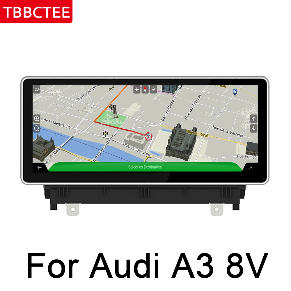 Автомагнитола DVD-плеер для Audi A3 8 в 2013 2014 2015 2016 2017 2018 MMI Android автомагнитола GPS
