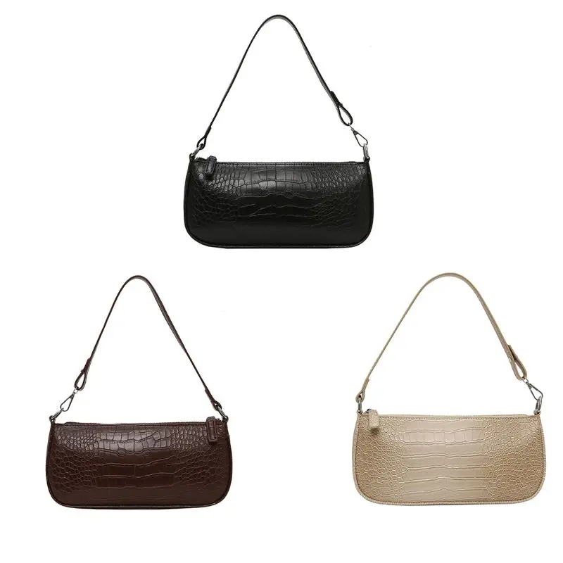 Женская маленькая сумка-конверт через плечо из искусственной кожи Дамский