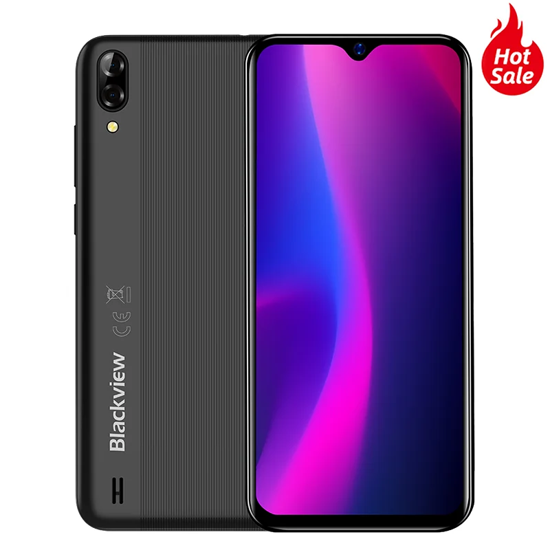 Blackview A60 4080 мАч Android 8 1 смартфон 13MP Камера 16 Гб MT6580 Quad core телефон 6 &quotв виде капли