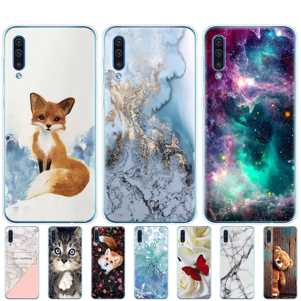 

For Samsung Galaxy A30S Case Silicon Transparent Back Cover Phone Case For Samsung A30 A307 A307F SM-A307F 6.4" bumper