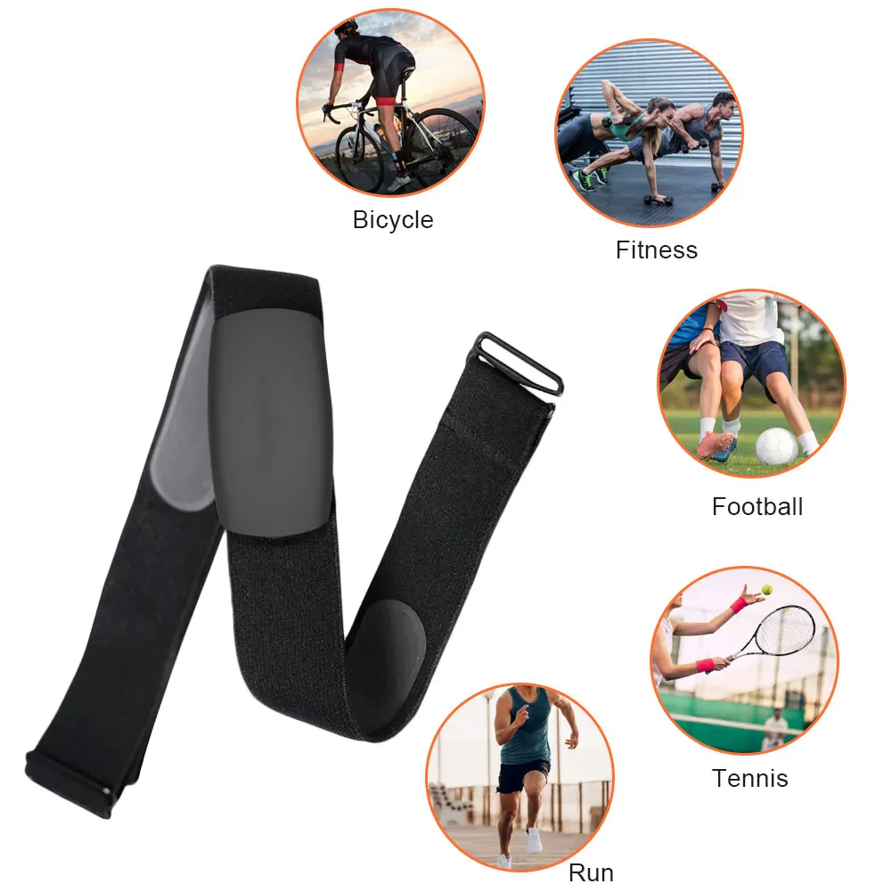 Двухрежимный датчик сердечного ритма Bluetooth 4 0 ANT + совместимый с GARMIN Bryton IGPSPORT |