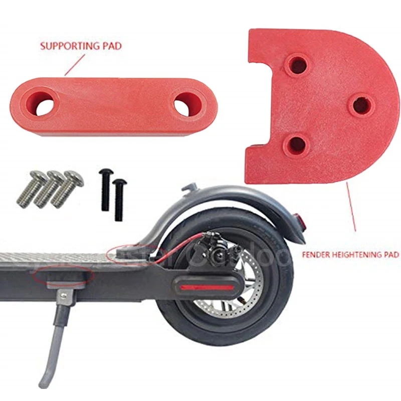 Обновленная 3D печатная модификация опоры для задних крыльев Xiaomi M365 комплект