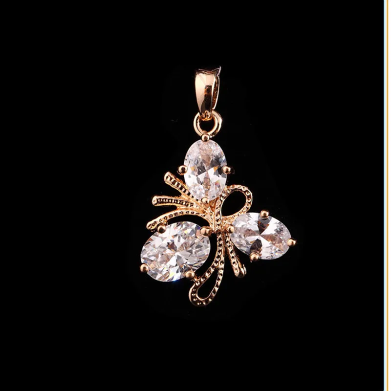 Серьги/кольцо с фианитами женские комплект ювелирных украшений из розового