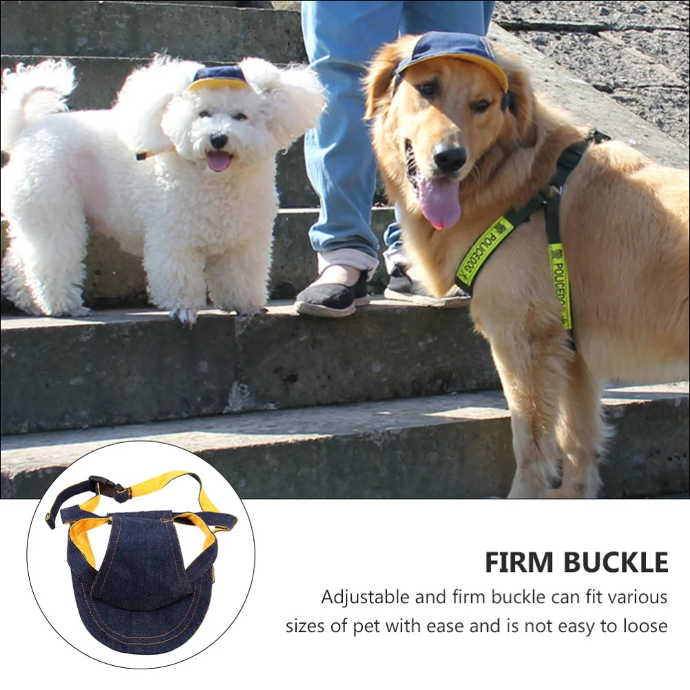 

Dog Outdoor Sport Baseball Cap Puppy Summer Cap with Ear Holes Cat Hat