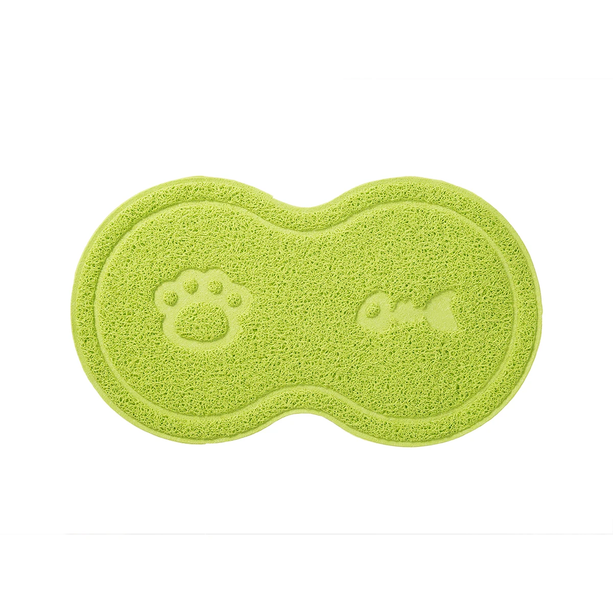8 shape Green Питомец собака щенок кошка кормление коврик милый ПВХ кровать блюдо миска питание размещение бутылка для воды - Цвет: 8 shape Green