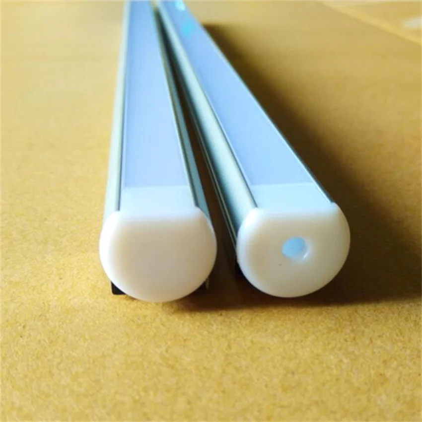 Free Shipping 2M/6.6.6ft U-Shape Aluminum Channel - Extrusion for flex/hard LED Strip Light w/Oyster White cover | Лампы и освещение