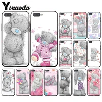 yinuoda lovely teddy bear phone case for huawei honor 8x 9 10 20 lite 7a 5a 7c 10i 9x pro play 8c