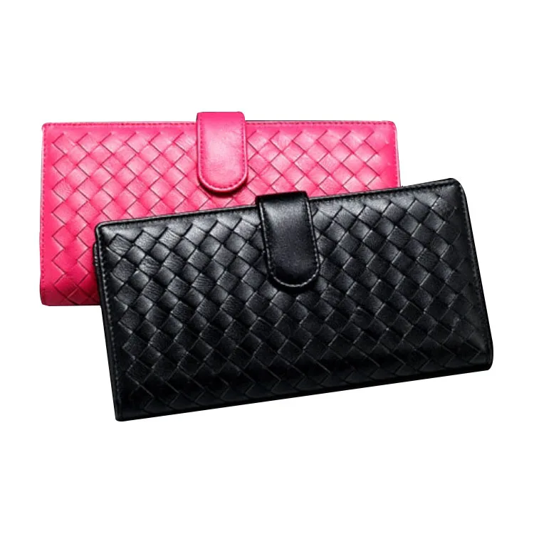 Кошелек из натуральной кожи для мужчин и женщин кошелек овечьей с магнитной