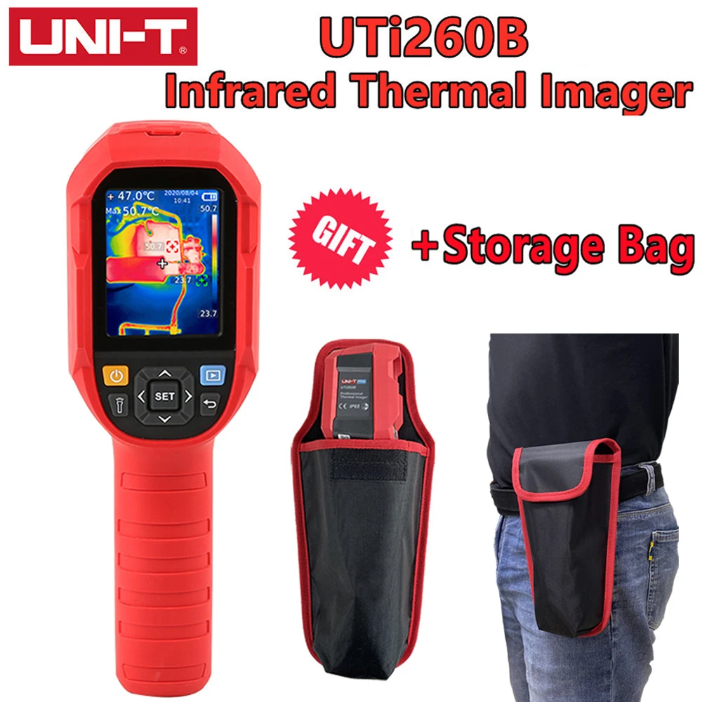UNI T UTi260B HD 256*192 Пиксели промышленный инфракрасный Термальность Imager Камера 15 ℃ ~ 550