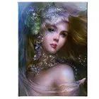 Полноразмерная квадратная круглая Алмазная вышивка Стразы с ангелом, алмазная 5D картина сделай сам, алмазная вышивка, мультяшный подарок, S39