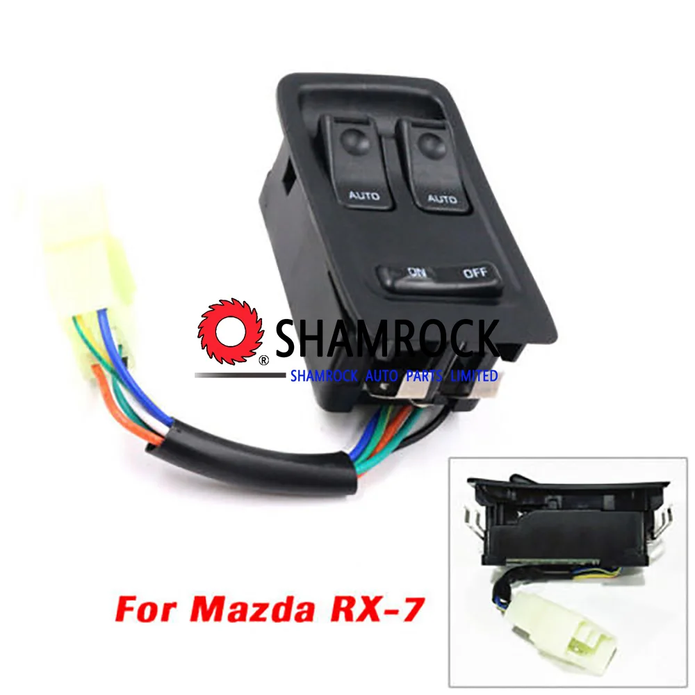 Переключатель окон Master Power oem FD14 66 350C/FD1466350C для 1993 2002 Mmazda RX7 RX 7 Бесплатная