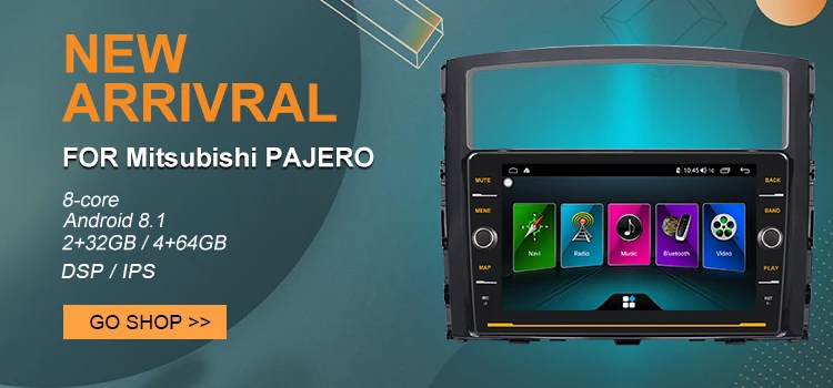 EBILAEN автомобильный Кассетный DVD мультимедийный плеер для Mitsubishi PAJERO 4 2din Android 9 радио gps навигация V97 V93 задняя камера
