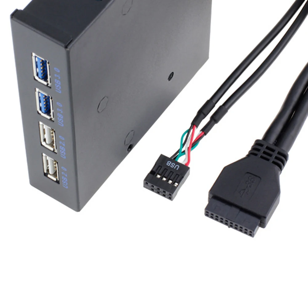 Быстрый флоппи отсек 4 порта USB Профессиональный 60 см кабель концентратор