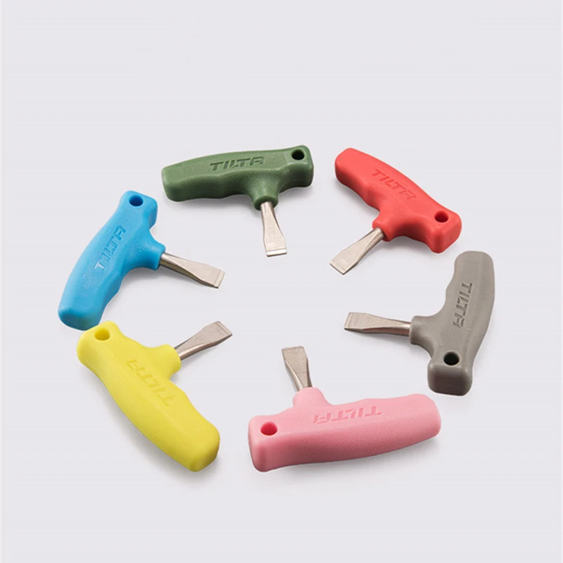 Прямая отвертка Tilta/инструменты для шлицевых отверток Бесплатная