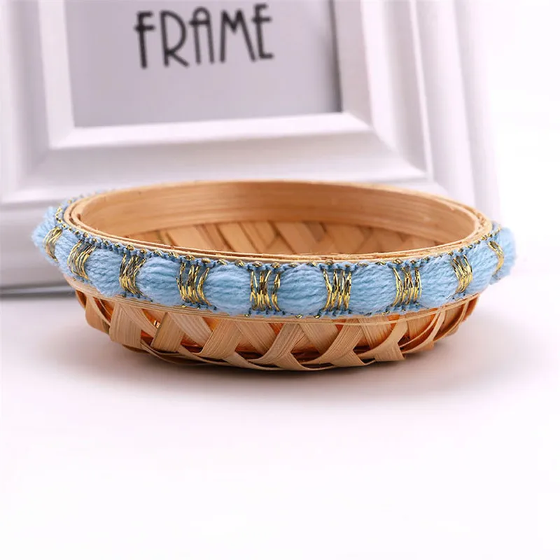 Золотая белая розовая кружевная лента Мягкая сетчатая отделка ткань для шитья