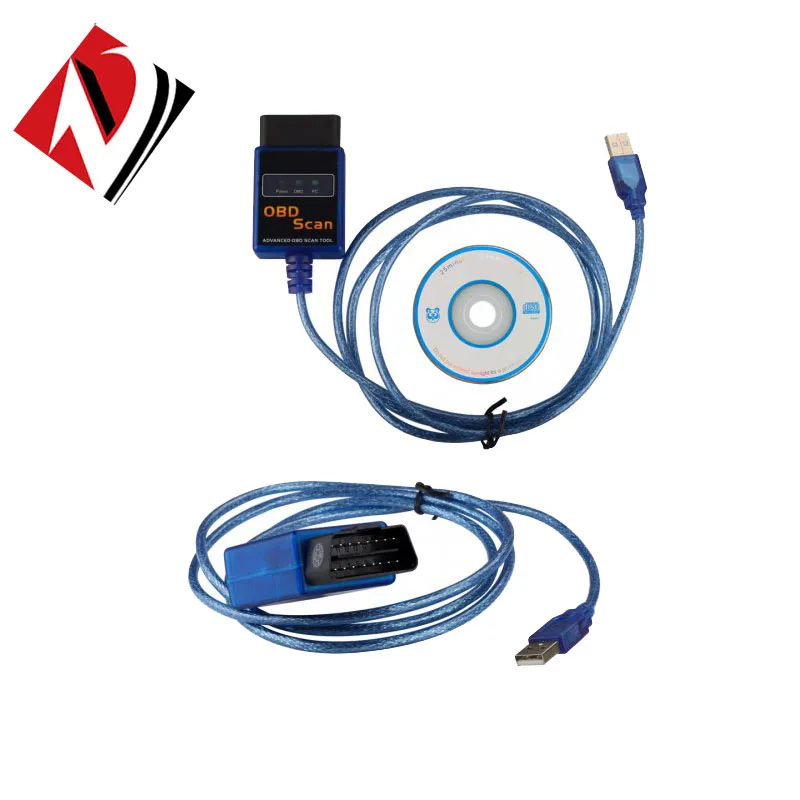 ELM327 Пластик OBDII/EOBD сканер шины CAN V1.5 с 2102 и 25K80 чип |