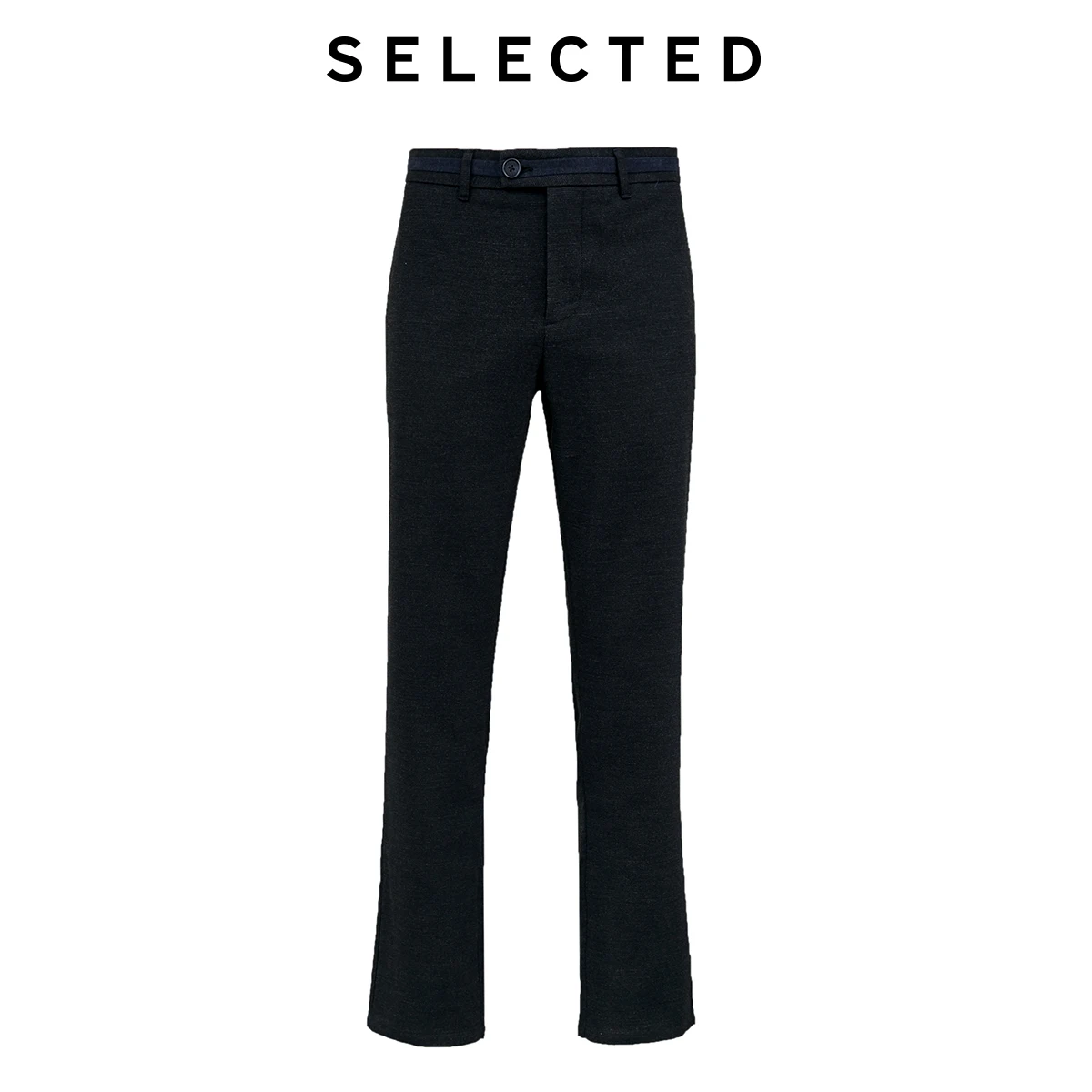 Избранные мужские хлопковые летние деловые повседневные брюки с новой текстурой