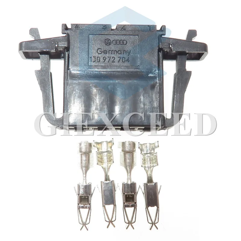 2 шт. 4 контактный автомобильный стоп светильник 4D0972704 для VW Audi 4D0 972 704|Кабели