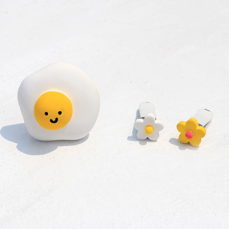 Smile Egg Set Автомобильные украшения для вентиляционного отверстия Авто диффузор клип освежитель воздуха держатель эфирное масло ароматерапия гипсовый материал не включает духи - Название цвета: Smile Egg Set