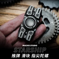 starship mackie mackeys new fingertip gyro stainless steel push brand edc decompression artifact for teenagers