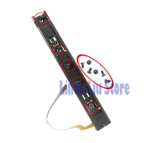 50 шт. Левая Правая ручка слайдер рельс для NS переключатель оригинальные винты для Nintendo Switch раздвижная Удочка винт для переключателя NS