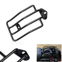 black motorcycle rear single seat luggage rack holder rack for harley sportster iron xl 883 1200 2004 2019 2018 2017 2016 2015