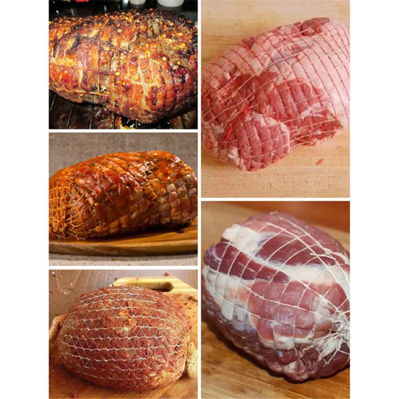 Meat Net Ham Sausage Roll Hot Dog Butcher's Strings Packaging Tools Kitchen Cooking Tool Clean Safety | Дом и сад