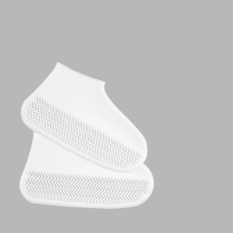 Waterproof Shoe Covers Cycling Rain Reusable Overshoes Silicone Latex Elastic Shoe Covers Protect Shoes Accessories Dust Covers - Цвет: As the pic3
