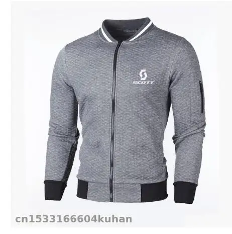 

New 2020 Mens Jackets Casual Coats Mens Sportswear Stand Collar Slim for scott Jackets Male Bomber Jackets