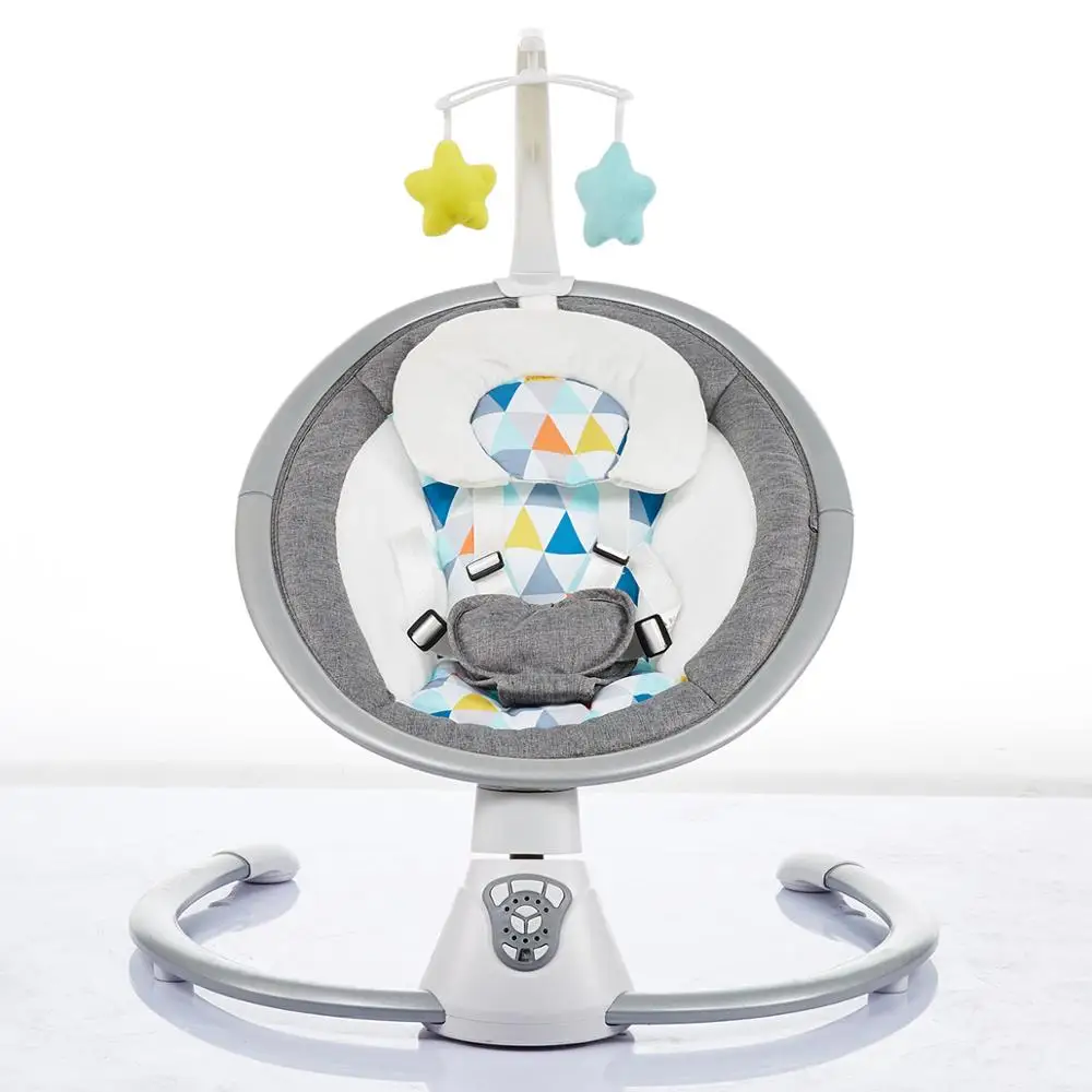 Электрокачели детское кресло-качалка 0-3 Детская электрическая колыбель