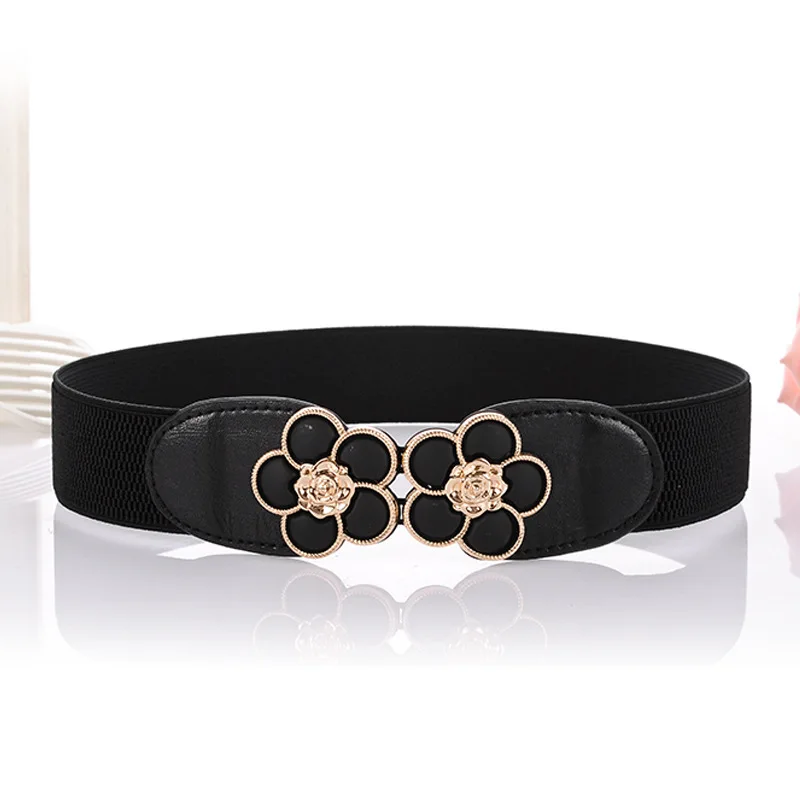 Разноцветное женское платье пояс на талии для девушек модный широкий