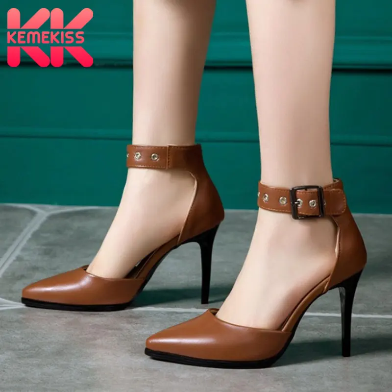 Женские босоножки на очень высоком каблуке с ремешком щиколотке|Боссоножки и