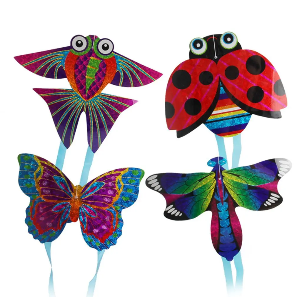 

Mini Size Early Educational Butterfly Insect Pegasus airplanes Mini Kite Toys Kids Outdoor Parent-child Interactive Toy HOT