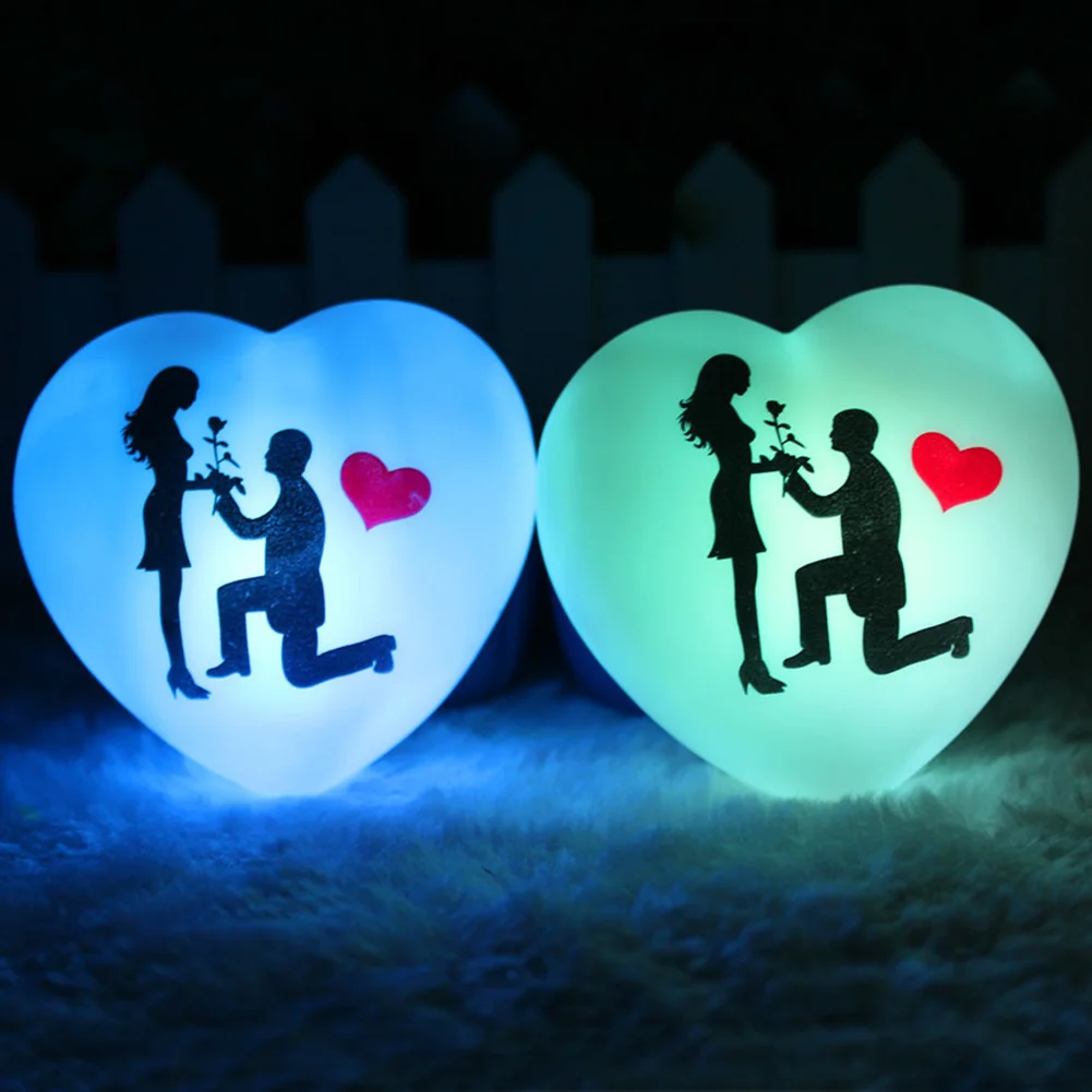 Ночной светильник свадебный подарок меняющий цвет Оформление мини украшение