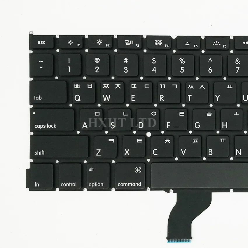Клавиатура A1502 KR Korea для Apple Macbook Pro Retina 13 дюймов клавиатура с подсветкой ME864 ME865 ME866