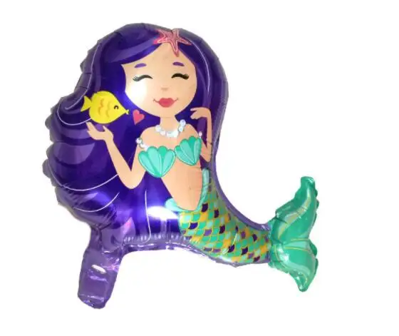 103x76cm 1pcs 90pcs Cute happy birthday Mermaid Ariel girls baby shower party decoration banner table cloth straws cup plates supplier - Цвет: 103x76cm 1pcs