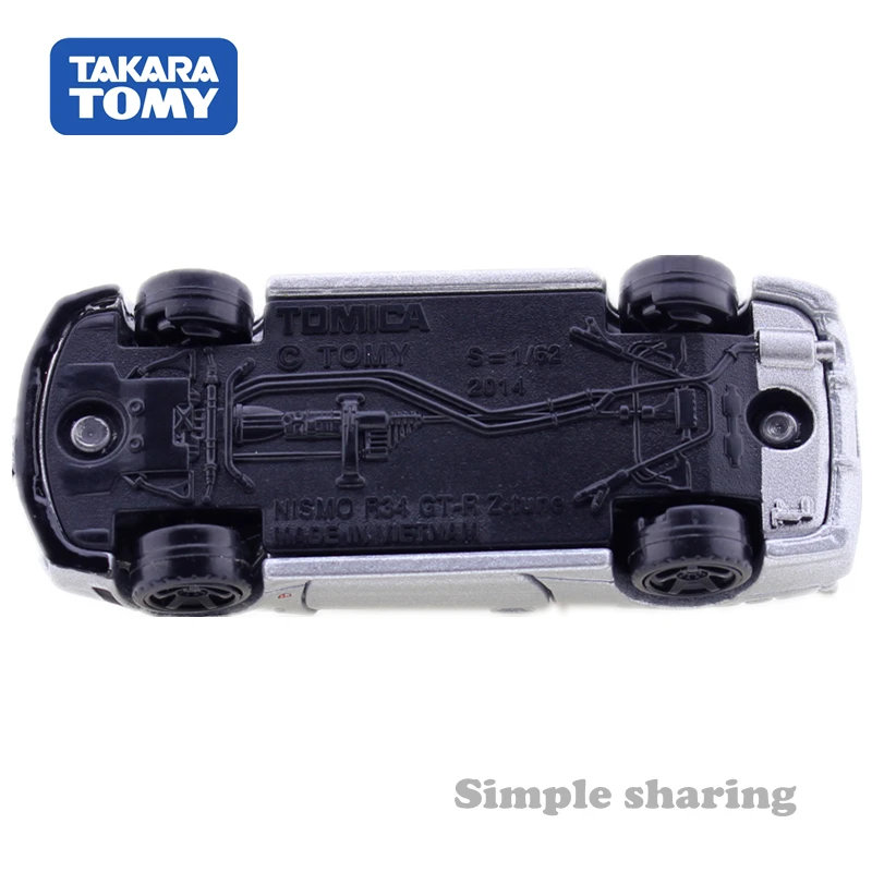 Takara Tomy Tomica Premium 01 нисмо R34 Nissan GTR Z tune 1:62 миниатюрные литые под давлением детские
