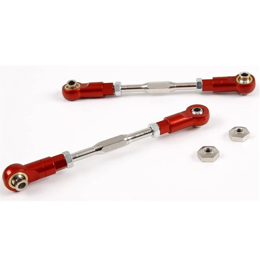 

Rc Buggy Truck Chassis Suspension CNC Metal Rear Upper Linkage Rod(Long) For 1/5 Scale LOSI 5IVE-T 5T ROVAN LT KM X2 Nitro Cars