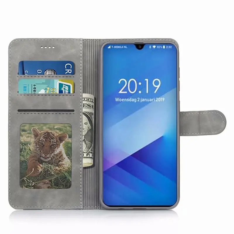 Кожаный флип-чехол для samsung galaxy A20S чехол-кошелек чехол A50S s A30S Роскошный Magne Cover |