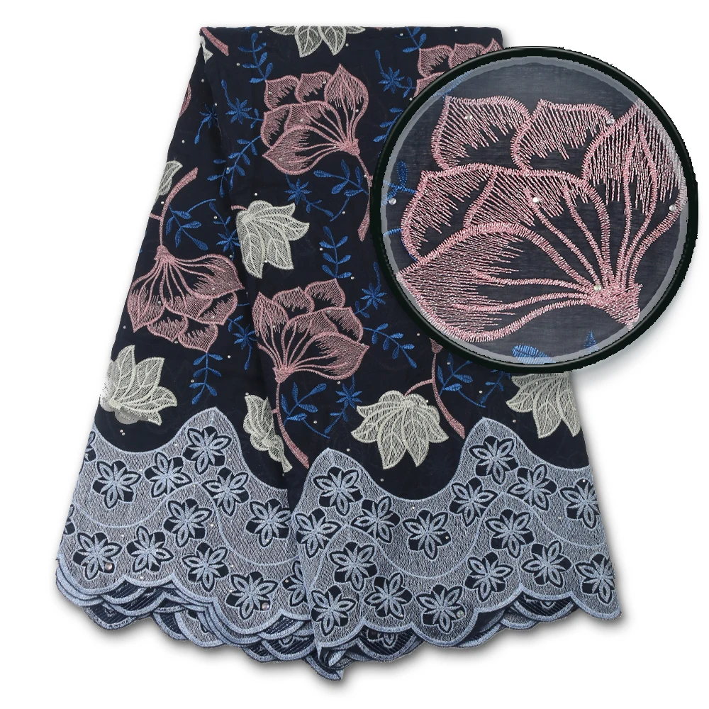 Нигерийские кружевные ткани 2018 африканская швейцарская вуаль кружево высокого