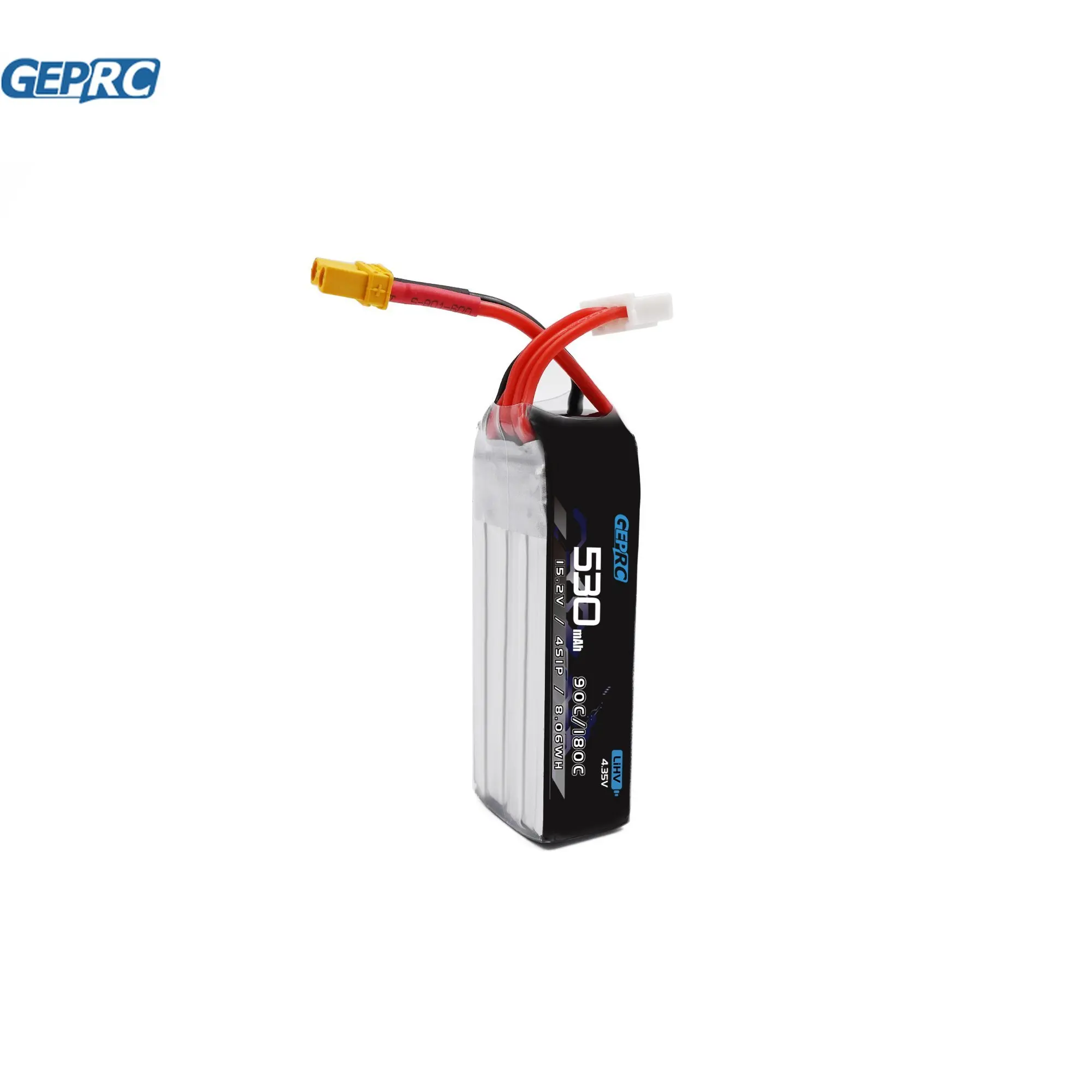 

GEPRC 4S 530mAh 90/180C HV 3.8V/4.35V LiPo Battery Suitable For 2-3Inch Series Drone For RC FPV Quadcopter Accessories Parts