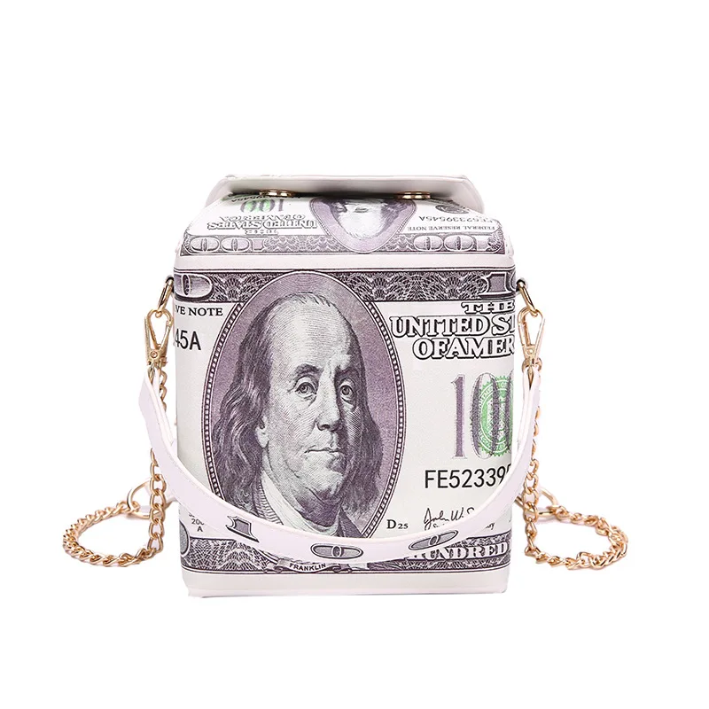 Funny Dollar Design Biox Women Handbags Designer Chains Shoulder Bags Luxury Pu Leather Crossbody Bag Lady Cute Small Purse 2020 |