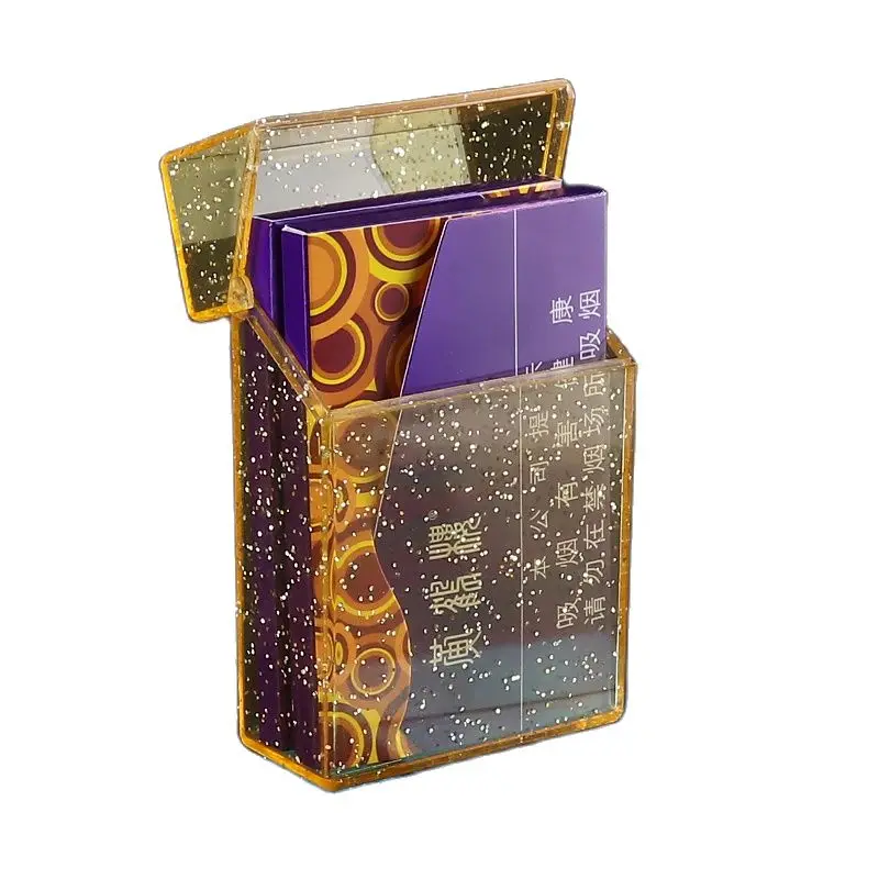 1 шт. рекламная пластиковая коробка для сигарет чехол сияющая табачная