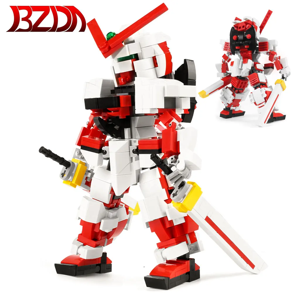 BZDA 625 шт. фильм игровой контроллер красный Gundam Seed в заблуждение машина воин