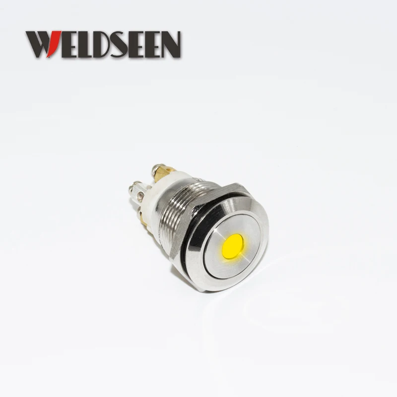 19 мм 22 моментальная Перезагрузка металлический кнопочный переключатель
